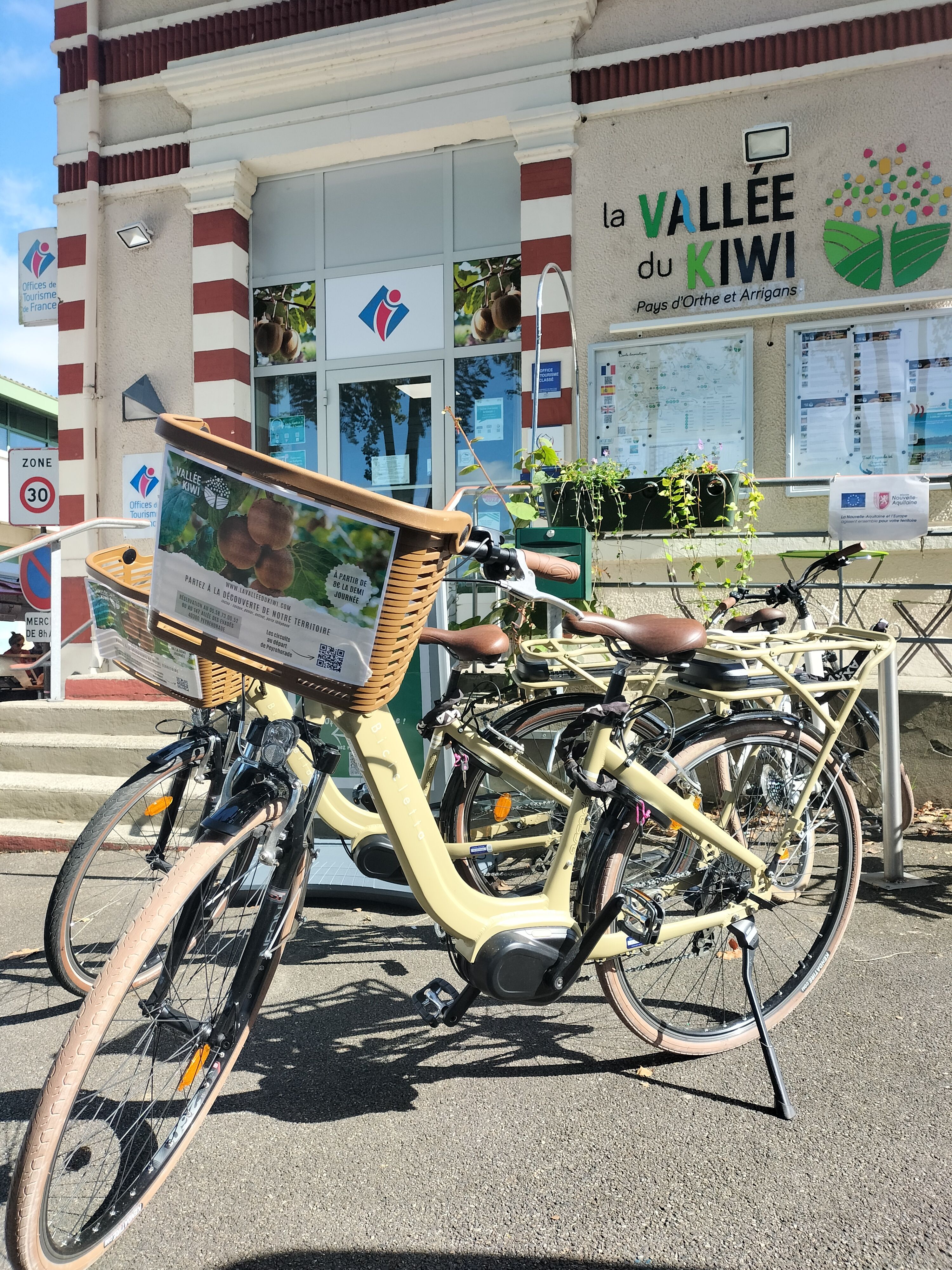 Balade vélo entre la Vallée du Kiwi et Léren